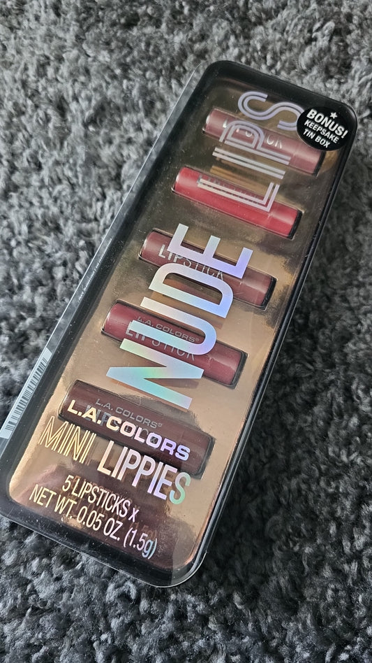 L.A. Colors - NUDE Mini Lippers